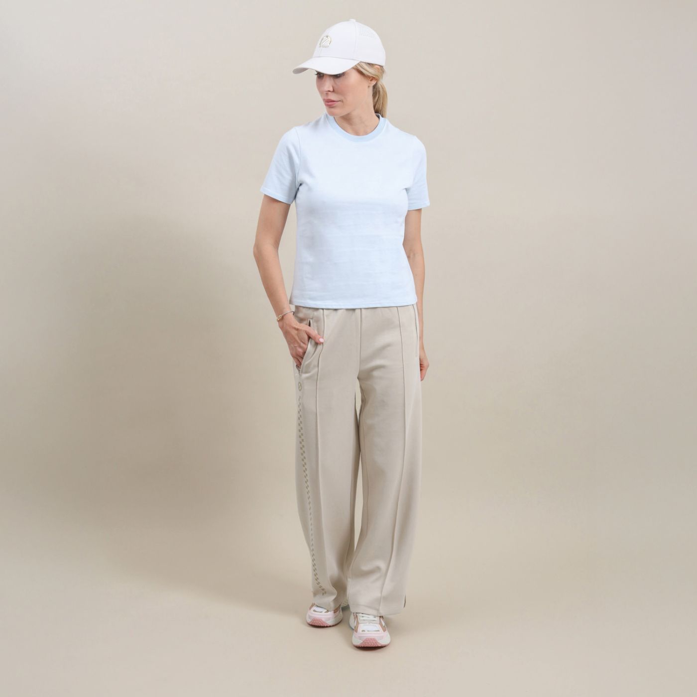 WILLO JOGGING W - SOFT COTTON - BEIGE